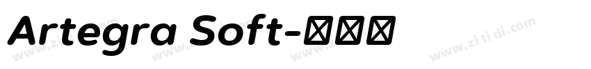 Artegra Soft字体转换